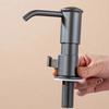 Under Sink Countertop Built-in Soap Dispenser with Extension Tube Press Pump Kitchen Soap Dispenser Filter Basket