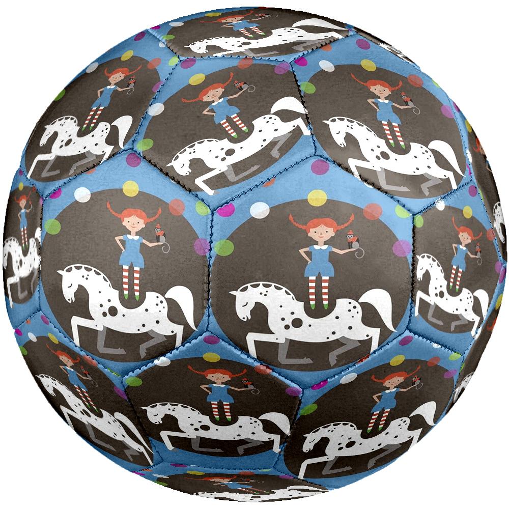 Pippi Longstocking Theme Size 5 Soccer Ball, Suitable for Both Indoor and Outdoor Matches, a Gift Suitable for Everyone.