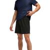 FW25 Glide Series 7 Inch Two In One Solid Color Elastic Waist Three Quarter Casual Shorts Men Shorts 1176972-BLK