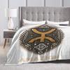 YAZ Amazigh Symbol Tamazight People Blanket Soft Warm Flannel Throw Blanket Cover for Bed Living room Picnic Travel Home Couch