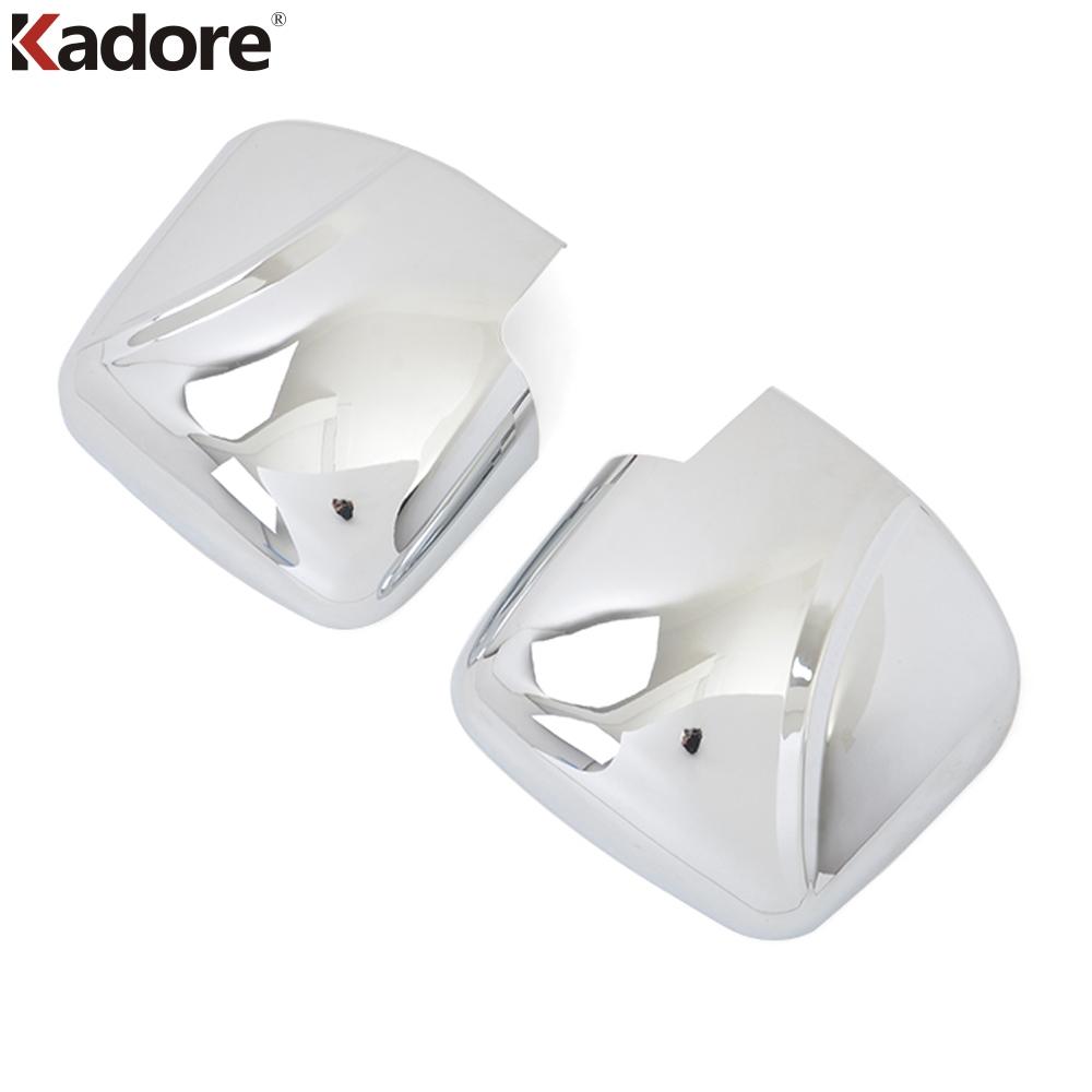 For Toyota Hiace Commuter 2005-2012 2013 2014 2015 2016 2017 Chrome Side Door Rearview Mirror Cover Trim Car Styling Accessories