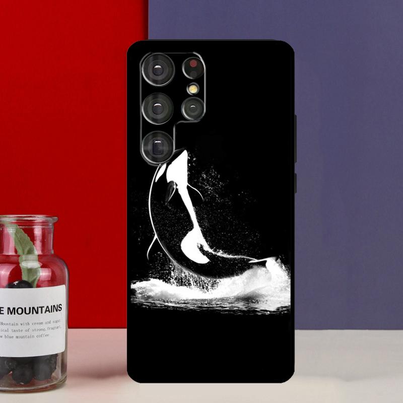 

Orcas Whale Funda Case For Samsung Galaxy S25 Ultra S9 S10 S20 S21 FE S22 S23 Plus S24 Ultra Phone Cover Galaxy S23Ultra