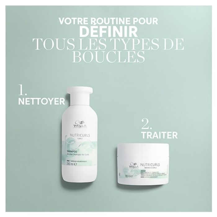 Shampoing pour cheveux bouclés sans sulfates
