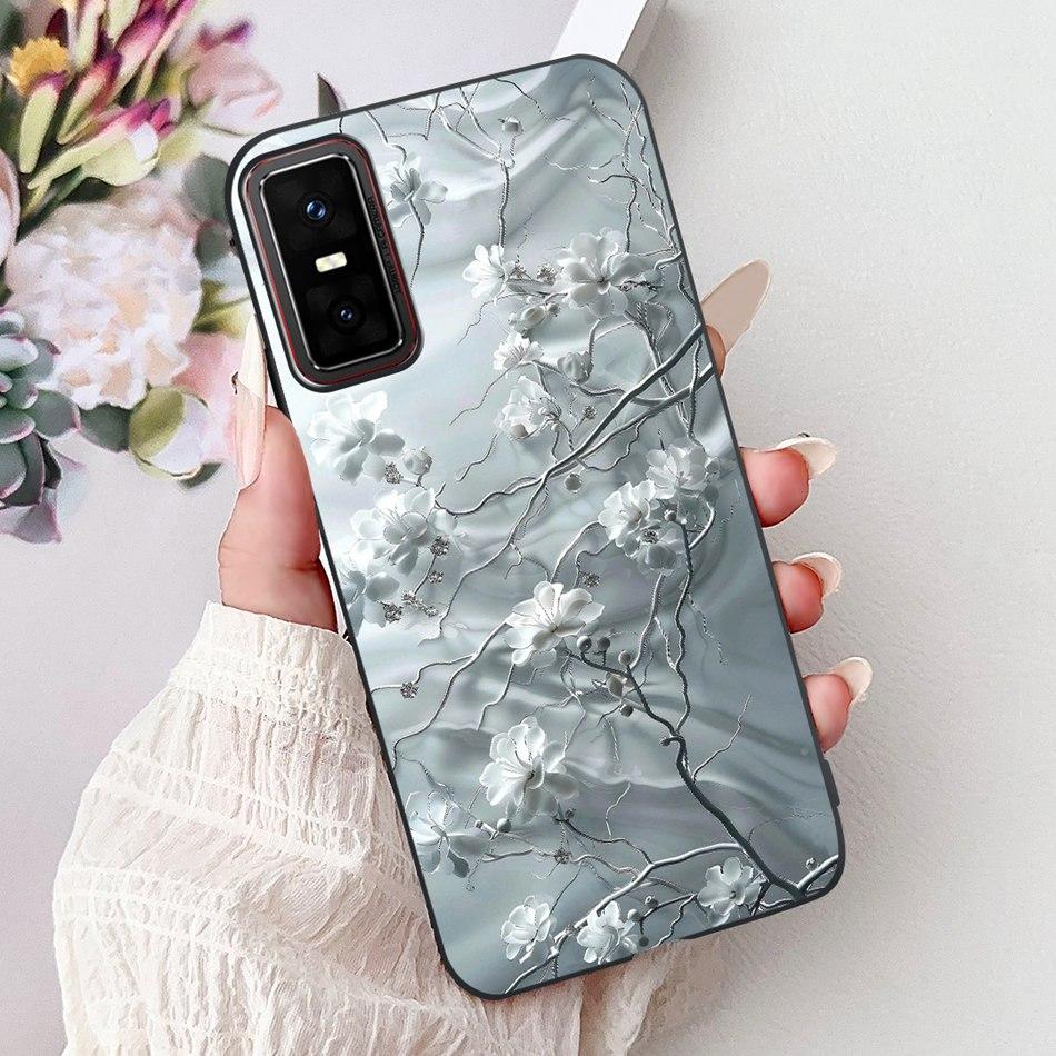 

For Infinix GT 30 Pro X6873 2025 Elegant Floral Butterfly Phone Case For Infinix GT30 Pro 5G Soft Silicone TPU Cases Infinix GT 30 Pro