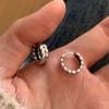 Retro Wheat Earring: Elegant Women's Light Luxury, Unique High-End Design, Trendy and Fashionable Ear Jewelry