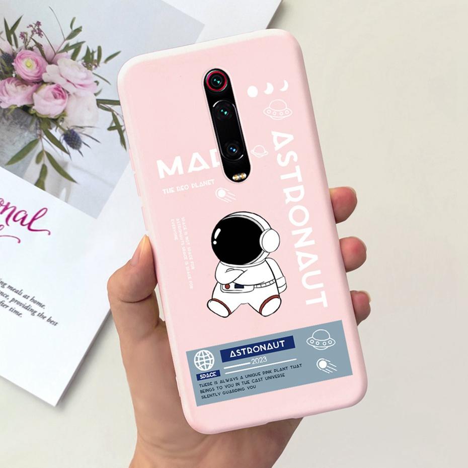 Kreslený obal pro Xiaomi Mi 9T Pro Mi9T Roztomilý barevný měkký silikonový zadní kryt pro Xiaomi Mi 9T 9 T 9TPro Pouzdra na telefon
