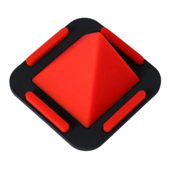Phone Holder Pyramid Silicone Adjustable Viewing Shape Non-Slip Angles Smartphone Desk Stand
