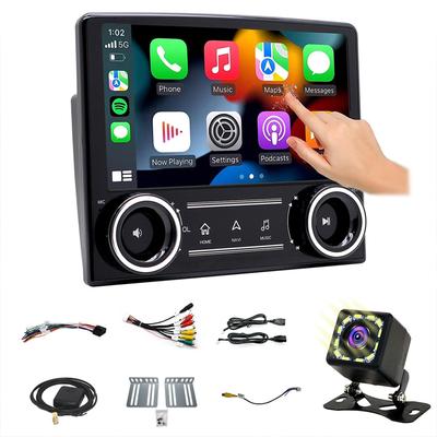 2 DIN Android Auto autórádió multimédia Carplay sztereó vevőegység rádió multimédia lejátszó autórádió multimédia 2+32GB