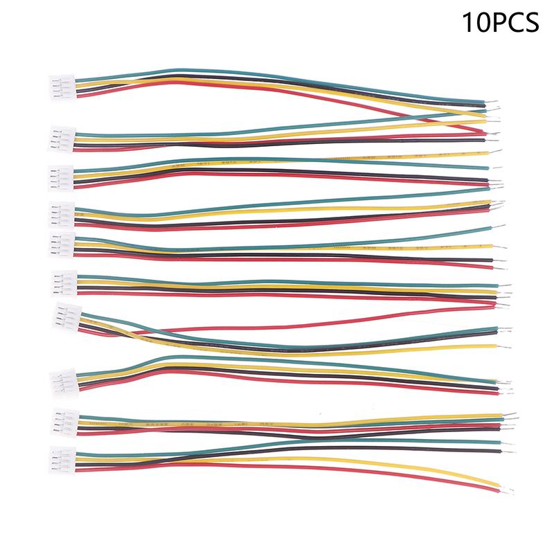 

10Pcs Gh1.25 4P/5P/6 Pin Jst Gh Series 1.25 Connector With Wire 10Cm 1571 28 Awg 1.25Mm With Locking Terminal Wire A1