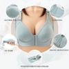 Véritable soutien-gorge fin de grande taille avec boucle avant sans anneau en acier, sous-vêtements rassemble anti-affaissement, soutien-gorge confortable et respirant