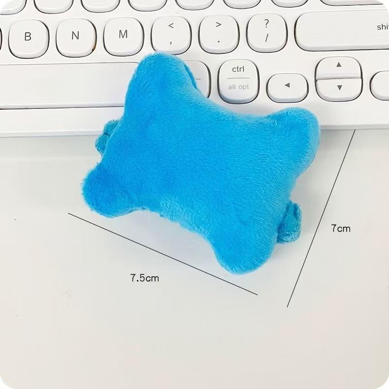 

Soft Wrist Cushion Mouse Pad with Elastic Band for Keyboard Typing Anti Fatigue Office Wrist Support Pillow Hand Rest blue