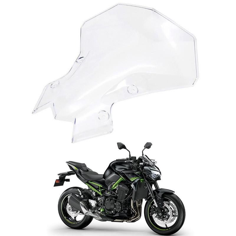 Motorcycle Windshield Windscreen For Kawasaki Z900 2020-2023 Front Wind Shield Screen Deflector Black/Clear