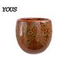 Locker Magnet Mini Ceramic Vase Refrigerator Magnet, 3D Chinese Style Flower Kitchen Decoration Fridge Home Office