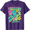 90s Vibe Vintage Retro Costume Party Nineties Unisexs Womens TShirt Music Lover Cool 90s Costume Funny Graphic Tee Tops Gifts