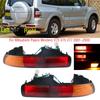 For Mitsubishi Pajero Montero V73 V75 V77 2001 2002 2003 Car Rear Bumper Brake Light Tail Turn Signal Reflector Lamp With Bulb