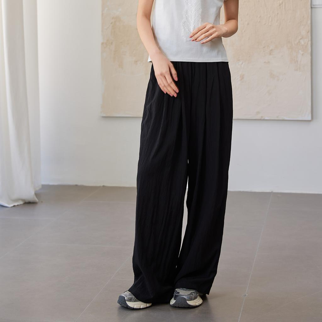Simple Commuting Casual Versatile Wide Leg Pants