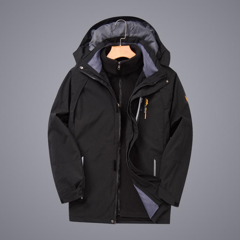Unisex 3-in-1 Detachable Storm Jacket, Ideal for Cold Weather, Work, and Tibet Travel, Sizes L-8XL