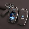 mkacg4 Metal Leather Car Key Cover Case Shell keyless Bag For BMW 5 7 Series G11 G12 G30 G05 G07 X3 X4 X5 X7 G31 G32 I8 I12 I15 G01 G02
