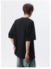 Golden Spear 2026 Summer Unisex Round Neck Hollow Button Half Sleeve T-shirt KF037