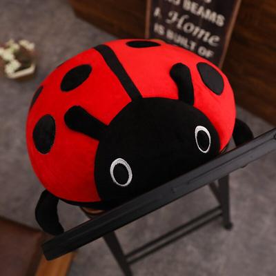 Cute Plush Toy Soft Creative Ladybug Ladybird Insect Hold Doll Pillow Cushion Novelty Children Girls Birthday Gift