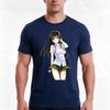 Yui Kotegawa School Tshirt Summer Casual Cotton Tee Oversized Streetwear Tops Vintage Graphic Print Loose Fit Short Sleeve