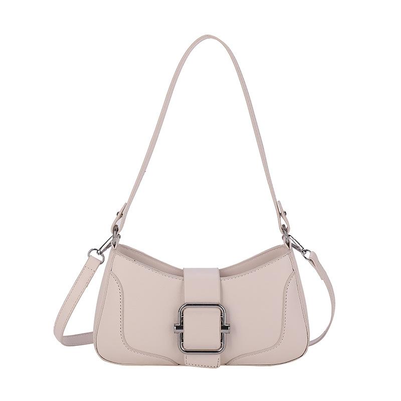 Pink Underarm Bag for Women  Spring Summer New Simple Versatile Shoulder Bags Simple Texture Fashion Crossbody Bag