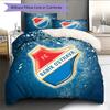 Banik Ostrava FC Pattern Bedding Home Decoration Birthday Gift (1 * Duvet Cover + 2 * Pillowcase, Without Core)