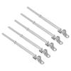 5PCS Thread Swage Lag Screw Stainless Steel 316in Cable Railing Swage Lag Screw for Industry