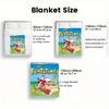 The Flintstones 2D Flat Pattern Flannel Blanket High Quality All Seasons Warmth and Comfort Perfect for Christmas Gifts.NMT0928526