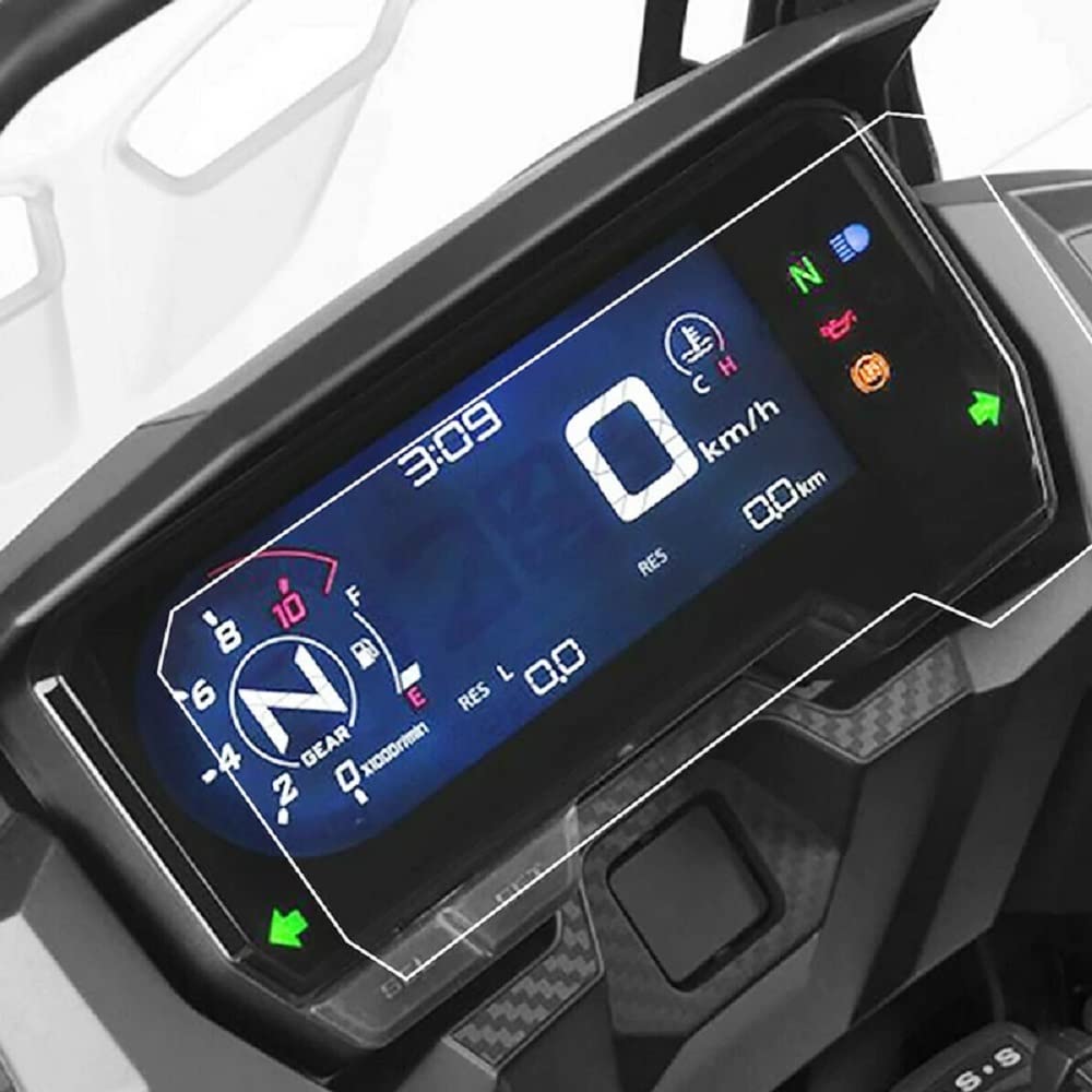 

SHANGRI-LA Screen Protector for Honda CBR400R/CBR500R/CBR650R/400X/CB500F/CB500X Digital Speedometer (2-Pack)