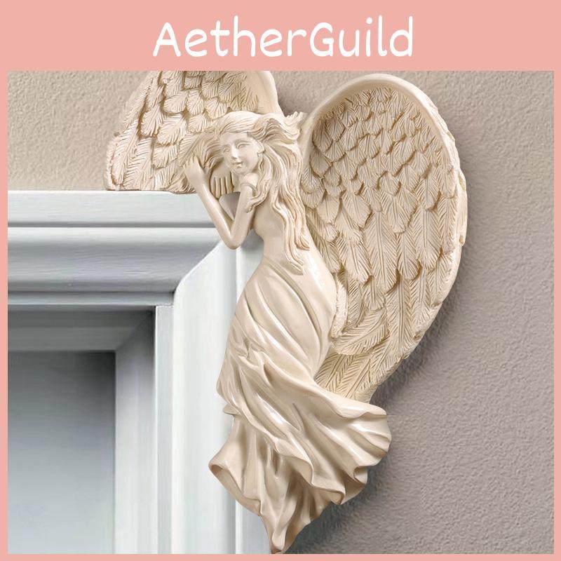 Angel Resin Wings Threshold Decoration For Home Door Frame Vintage Gift Decorate
