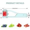 Coupe-raisins pour enfants 1-3 ans, Gadget trancheur de fruits et légumes, Outil de quartier en acier inoxydable pour raisins, Fraises, Tomates cerises, Myrtilles