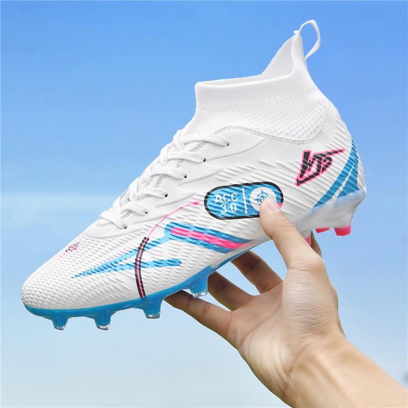 32-46 Men's Soccer Shoes  Long Nails Outdoor Anti-slip Soccer Boots Kids Football Boots Boys Soccer Shoes Artificial Turf Soccer Shoes