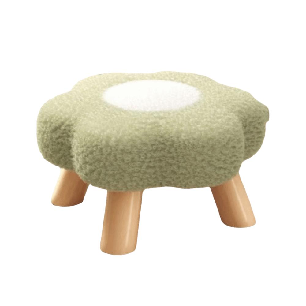 Household Low Stool Soft Sofa Stool Cute Footstool  Living Room