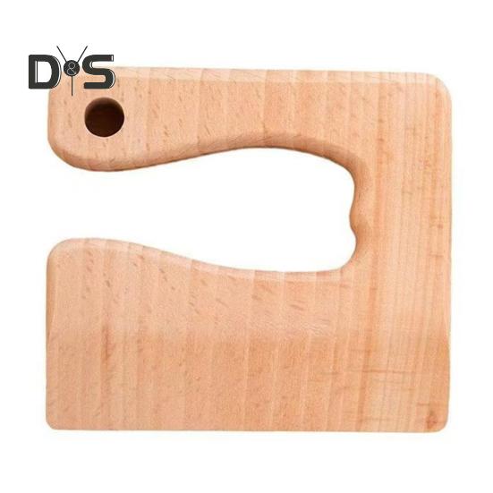 

Детский деревянный нож, безопасный для детей, овощерезка, обучающая игрушка для приготовления пищи, ролевые игры, резак для малышей, нарезка и приготовление овощей и фруктов A