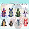 Hot Selling Ninja Series Building Blocks Toy A025-032 Diy Plastic Construction Export Type