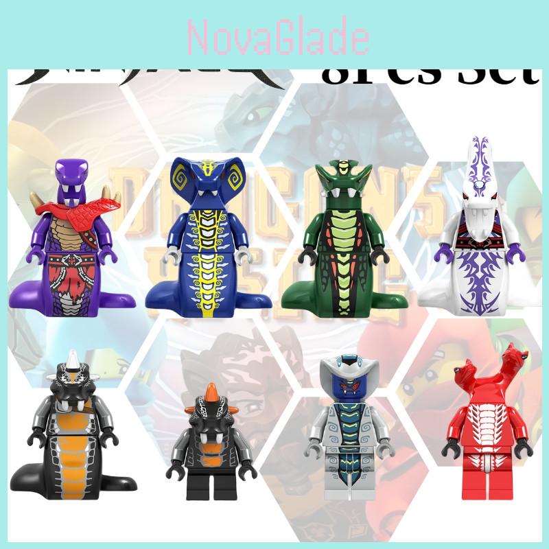 Hot Selling Ninja Series Building Blocks Toy A025-032 Diy Plastic Construction Export Type