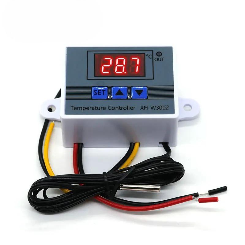 Microcomputer Digital Temperature Controller 0.1℃ Precision Thermostat Switch with Temperature Sensor Probe