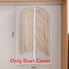 Clear Dress Garment Suit Clothes Coat Cover Protector Waterproof Travel Zip Bag