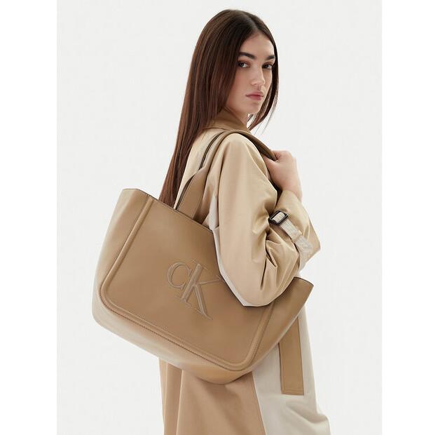 Сумка Calvin Klein Bold Ck Medium Tote One Size