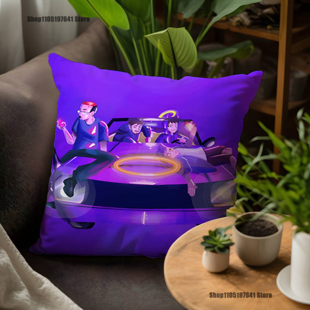 Rapper Thasup ThaSupreme Pillow Case For Sofa Decor Car Office Room Printing Cushion Cover Decorations and Protector