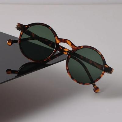 Γυαλιά ηλίου στρογγυλά λεοπάρ Γυναικεία Ανδρικά Ρετρό Πολυτελή Θηλυκά Αρσενικά Καθρέφτης Διάφανα Γυαλιά Ηλίου Μάρκας Σχεδιαστή Μαύρα Γυαλιά Ηλίου