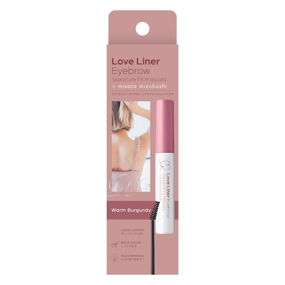 LoveLiner Signature Fit Mascara Eyebrow (Supervised by Misato Mizukoshi) (1, Warm Burgundy)