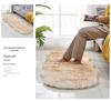 Plush Carpet Mat for Living Room, Bedroom, Sofa, or Bay Window - Imitation Wool, Light Luxury