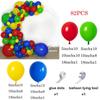 Red Green Blue Yellow Balloons Garland Arch Kit Latex Ballon Set Carnival Circus Toy Themed Party Birthday Decoration Air Globos