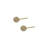 Tichiya S925 Sterling Silver Natural Hetian Jade Nephrite Earrings - Simple, Versatile, and Exquisite New Style