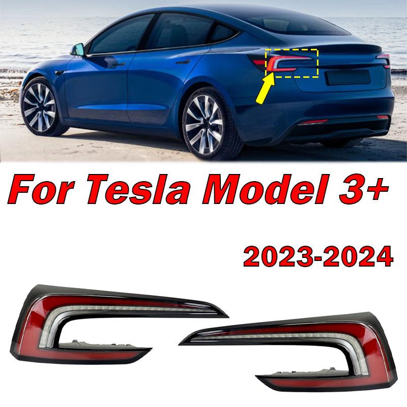 For Tesla Model 3+ 2026-2026 Car Tail Light Brake Lamp Signal Light Reversing Light Taillight Assembly 1691500-00-F 1691498-00-F