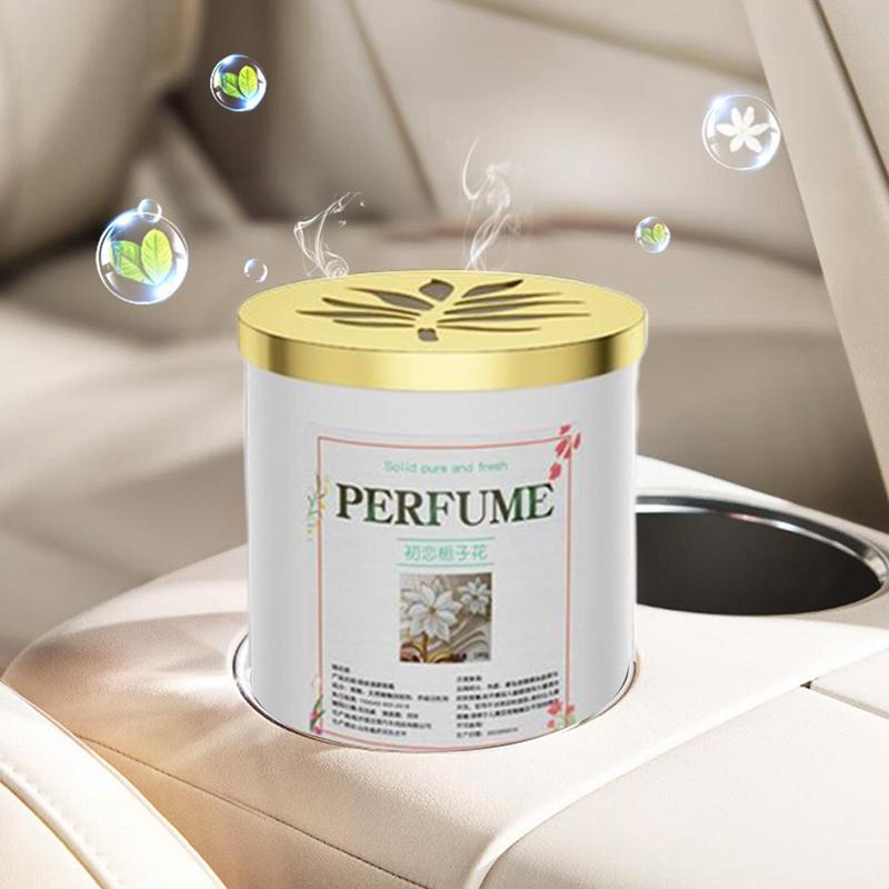 Car Solid Aromatherapy Can Solid Balm Aroma Diffuser For Car Interior Long-Lasting Aromatherapy Fragrance Ornament Car Supplies