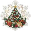 20cm DIY Hangende Hanger Kerstboom Kerst Charme Creatieve Diamanten Kunst Kits Voor Volwassenen