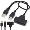 Adaptor USB 2.0 pentru HDD-uri de 2,5" 3,5" SATA cablu adaptor SSD